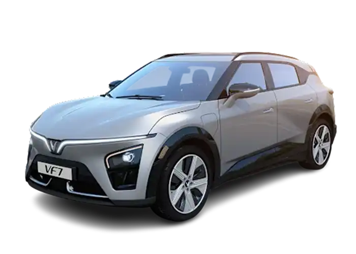 VinFast VF7 silver EV car price Rajasthan