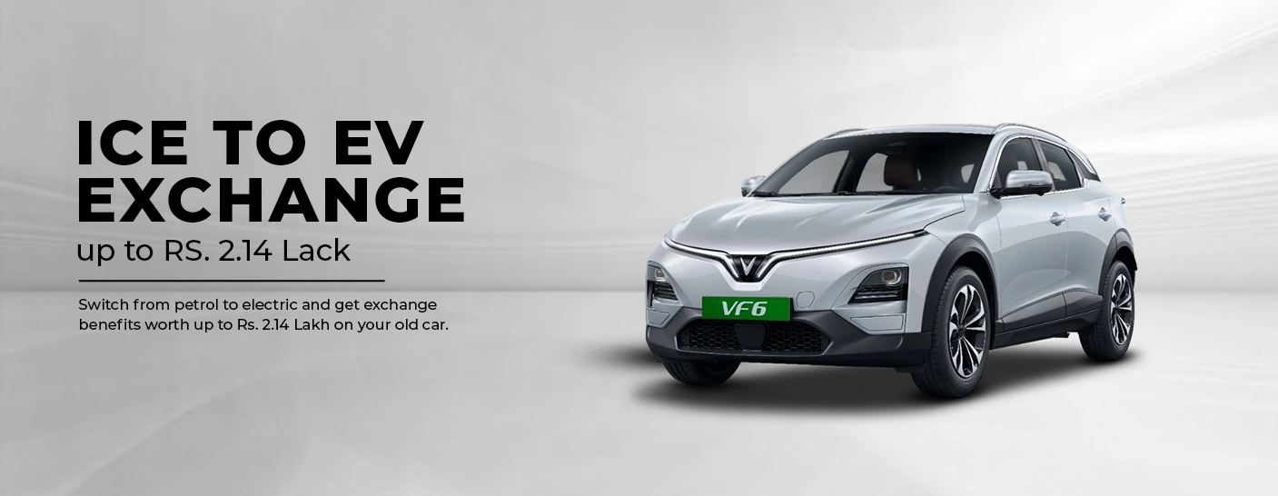 Switch ICE to EV VinFast Exchange Offer Jaipur