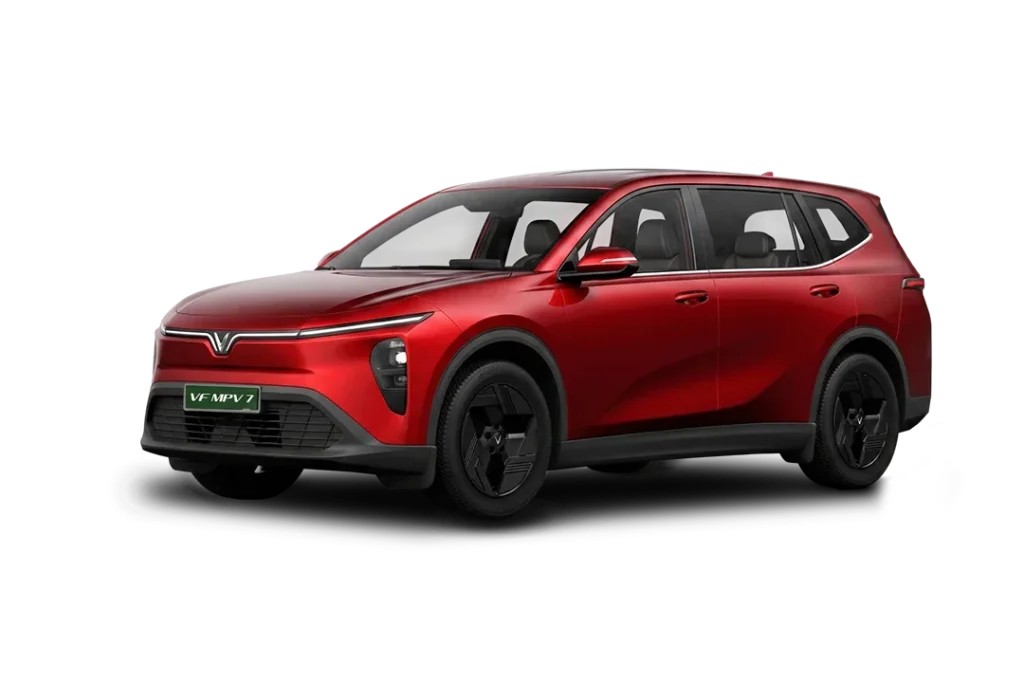 VinFast MPV 7 Red Color