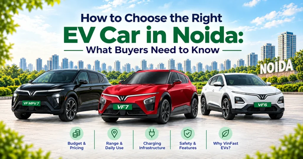 How to Choose the Right EV Car in Noida What Buyers Need to Know